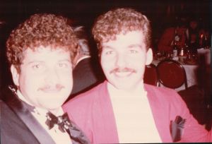 Michael and John in the Imperial Ballroom, Sheraton Centre