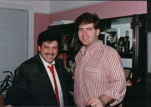 I'm not laughing. I think this was just after Michael made his big announcement.