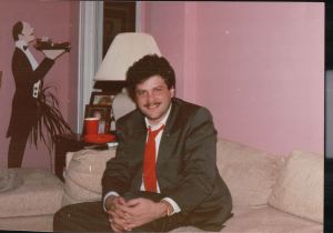 Michael Mayer. The Cheshire Cat of the evening.