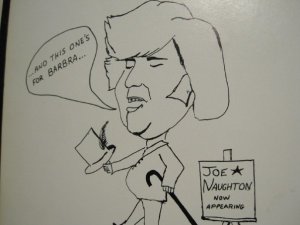 When in school, Katie Morosky spoke up for Spain and the Spanish.  I spoke up for Barbra.  Every chance I got.  This uncredited cartoon is from my high school yearbook.