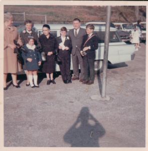 October 1967. That's my mother's shadow. I would meet John in February 1968 when he joined the Second Grade mid term.